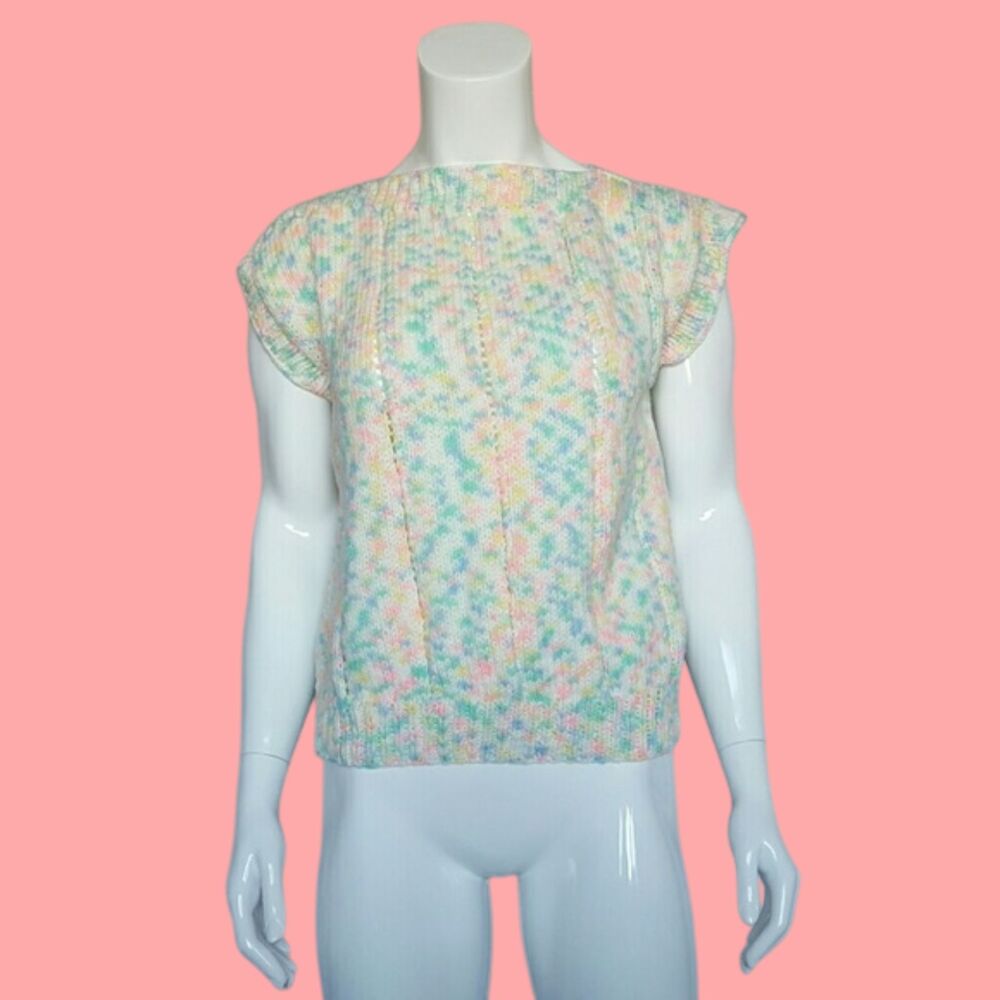Vintage 80's Rainbow Sweater